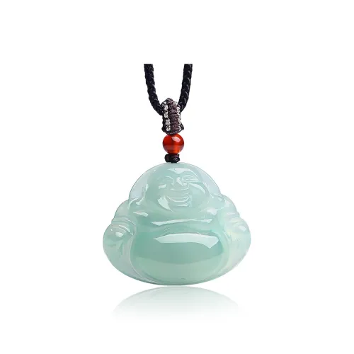 With The Heart Of The Jade Ice Glutinous Necklaces Women's