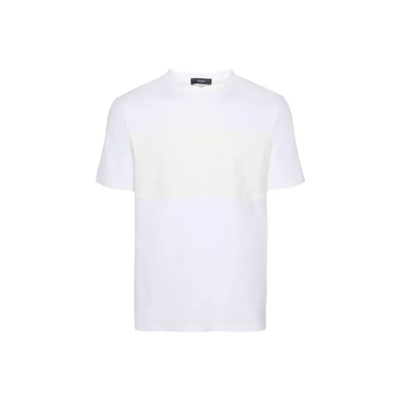 HERNO Short Sleeved Crewneck T Shirt-0