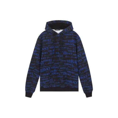 VERSACE Sweatshirts Men Blue