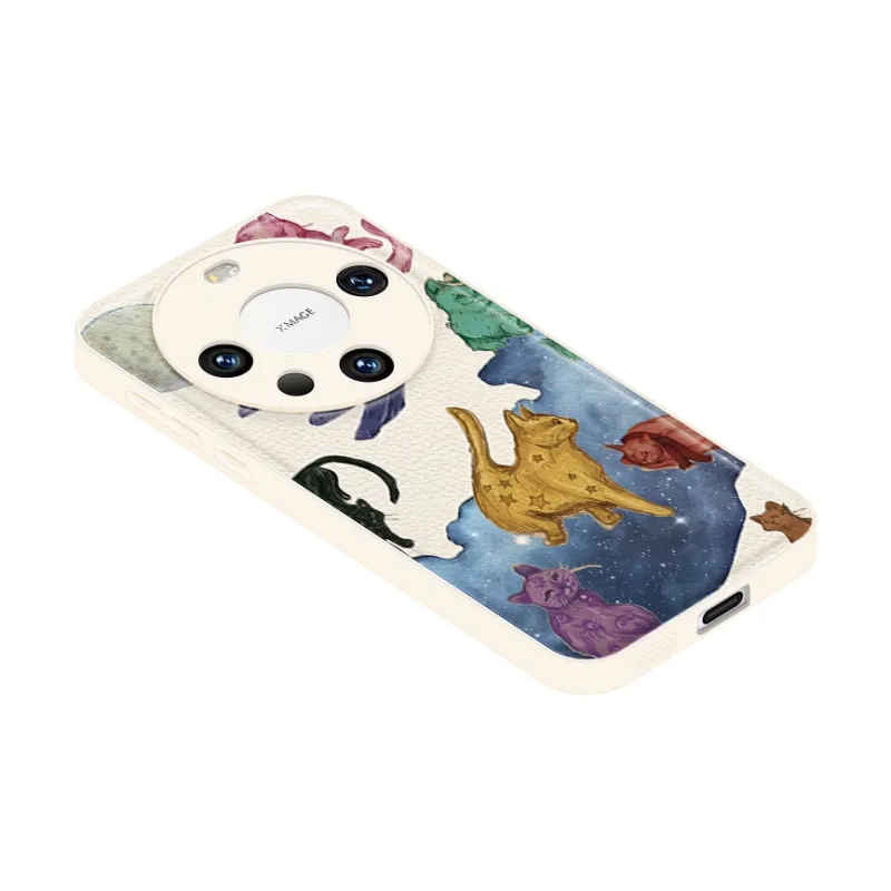 Small Bones Leather Material Phone Cases Trendy-1