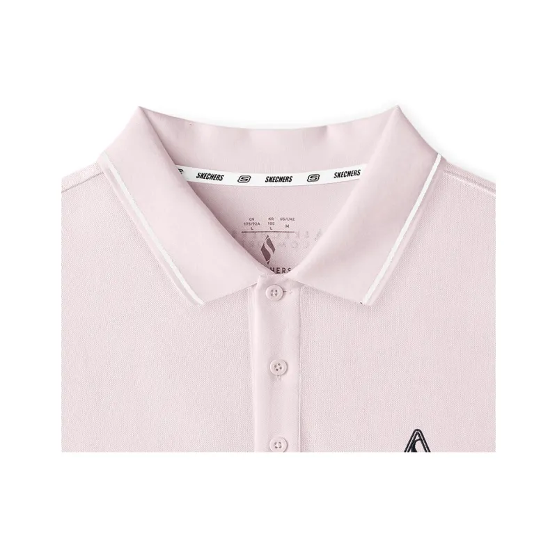 Skechers SS25 Polo Shirt Men's Light Violet-2