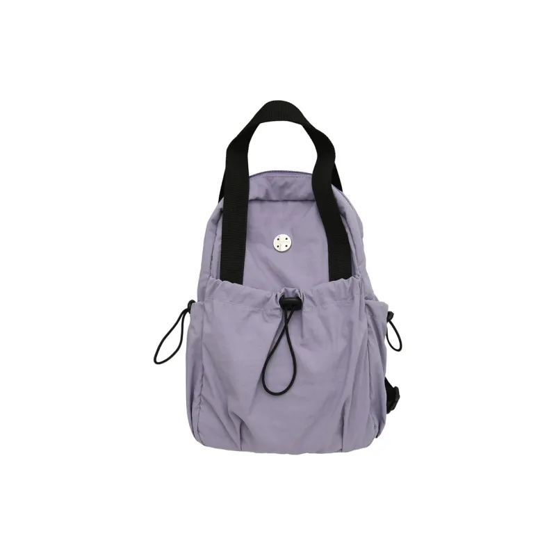 SEVENMOONS Nylon Backpack Regular Unisex White/Black/Red/Light Purple/Yellow/Khaki/Green-5