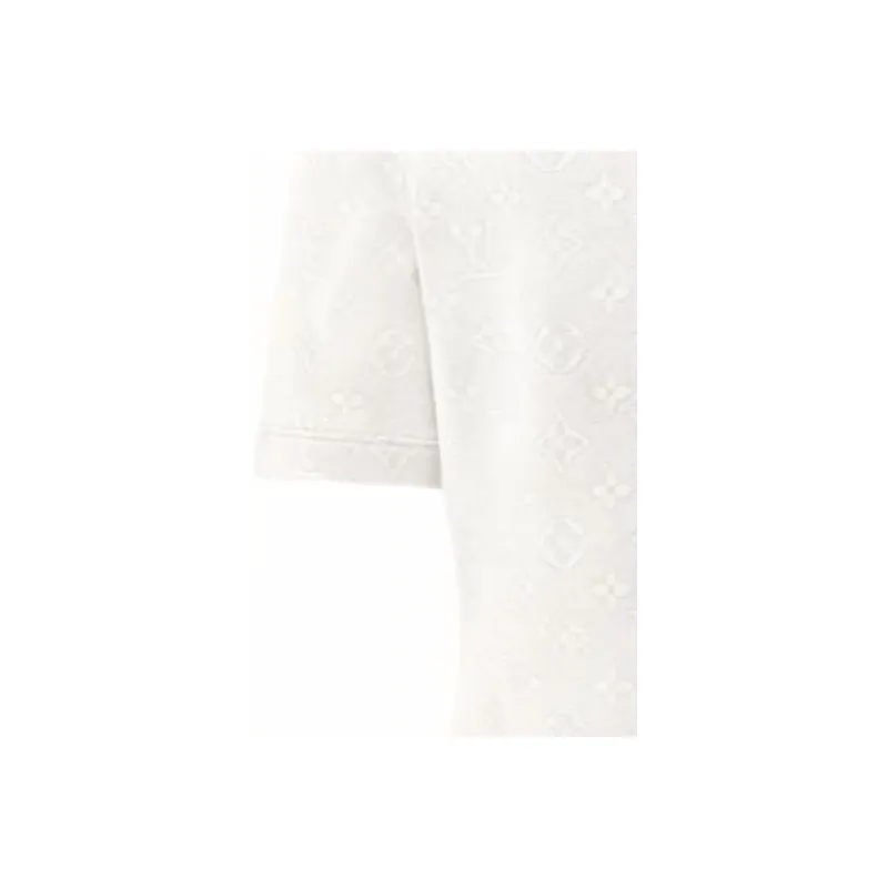 LOUIS VUITTON Monogram Piqué Polo Top-3