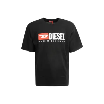DIESEL T Boxt Div Logo Printed T Shirt