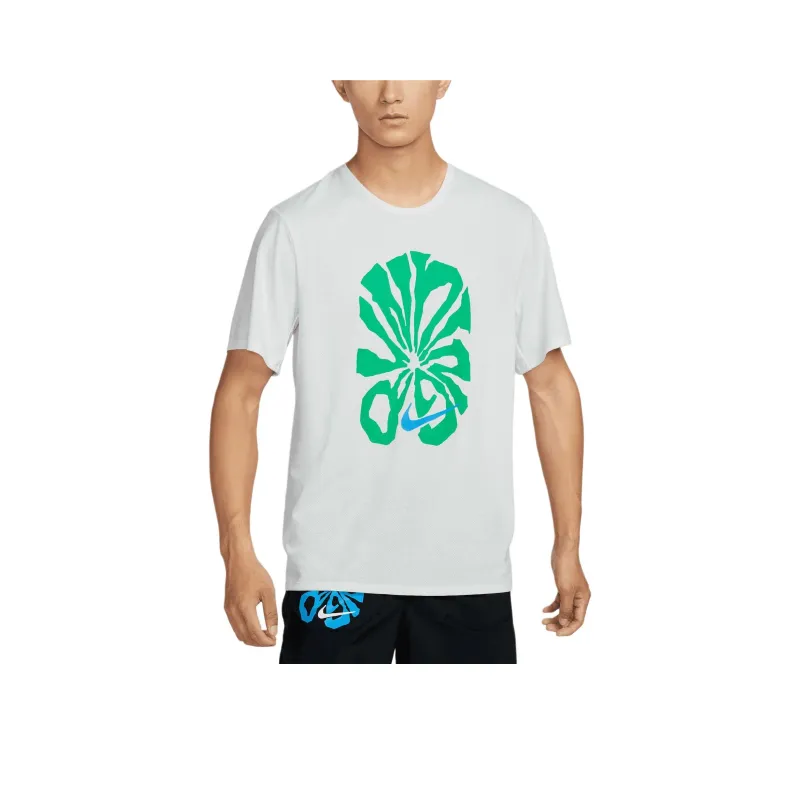 Nike RISE 365Dri Fit RUN ENERGY T Shirt Men's White-0