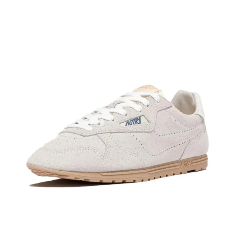 AUTRY WINDSPIN Anti Slip Wear Resistant Low Top Casual Shoes Men's White-0