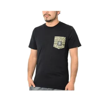 Adidas Originals Skateboarding Dakari Pocket S/S Tee T Shirt Men's Black