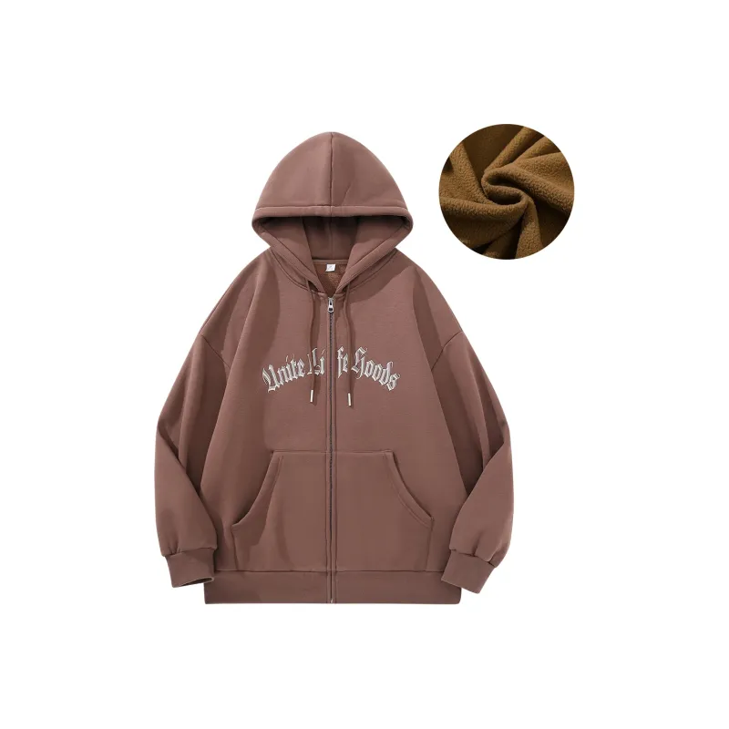 Unite Life HOODS Cardigan Sweatshirt Unisex-35