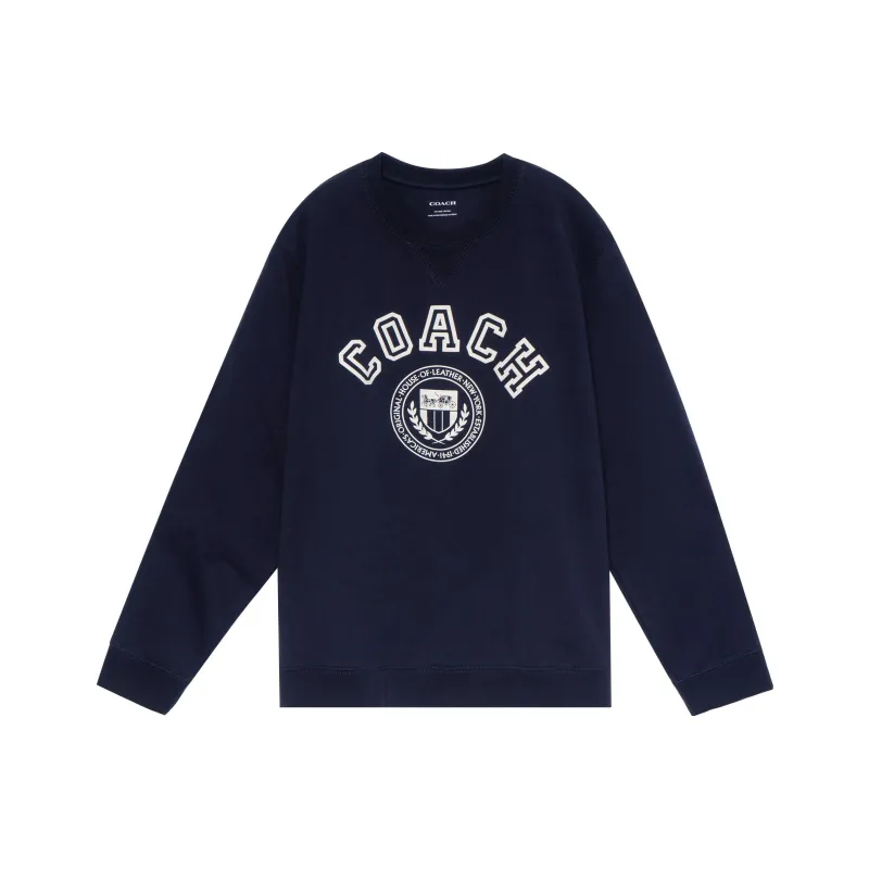 COACH FW22 Sweatshirt Men's Marine Blue-0