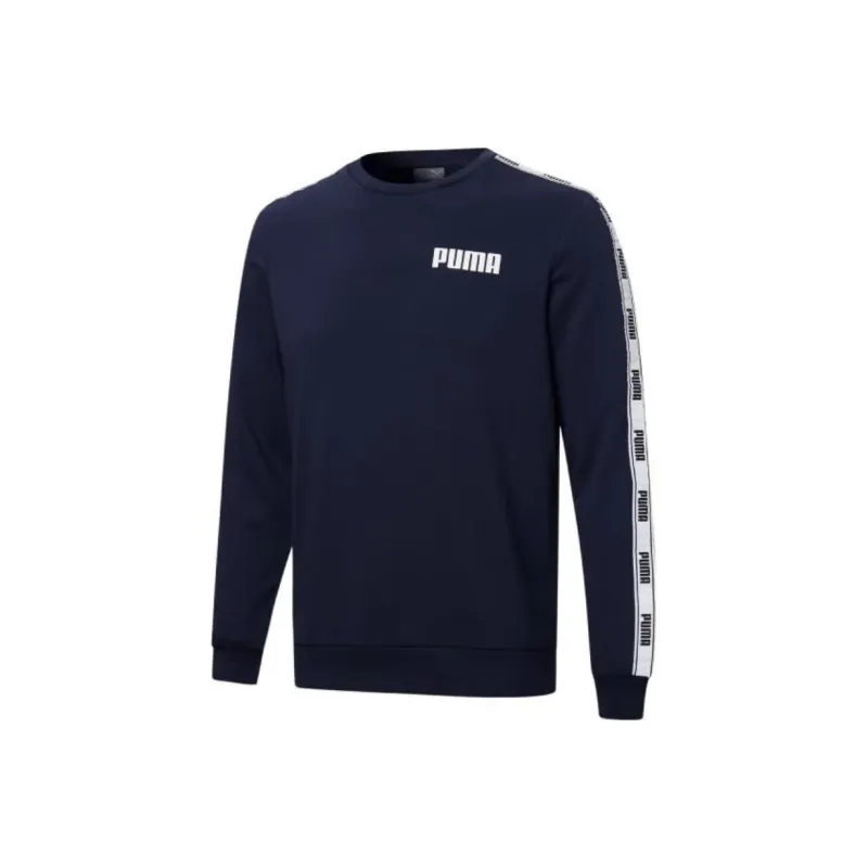 PUMA Sweatshirts Men Tweed Blue-0