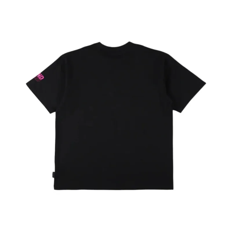 WIND AND SEA SS25 T Shirt Unisex Black Pink-1