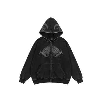 PILOTDRAGON P&D 24FW Sweatshirt Unisex Black And White