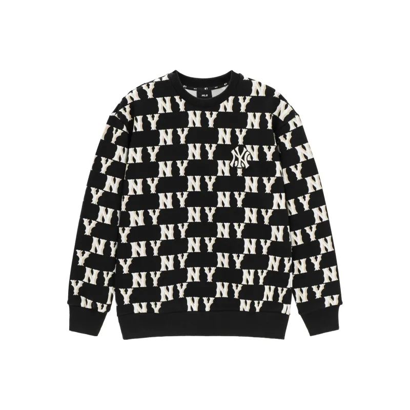MLB New York Yankees Sweatshirt Unisex Black-0
