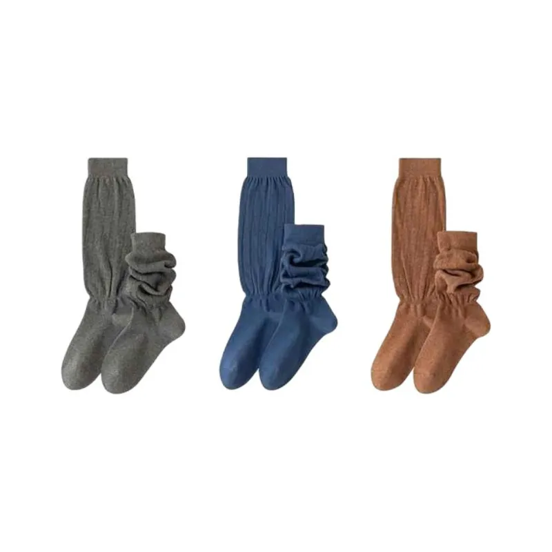 MADALLO Knee High Socks Women's 3 Pack-3