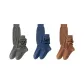 3 Pack (Dark Gray+Stylish Blue+Red Brown)