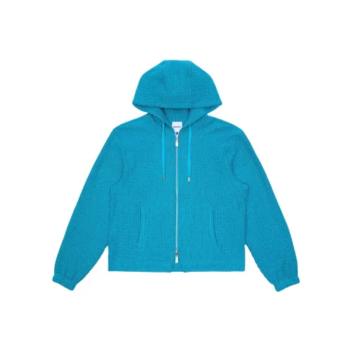 Ader Error Blue Hats Caps & Coats Men's Turquoise