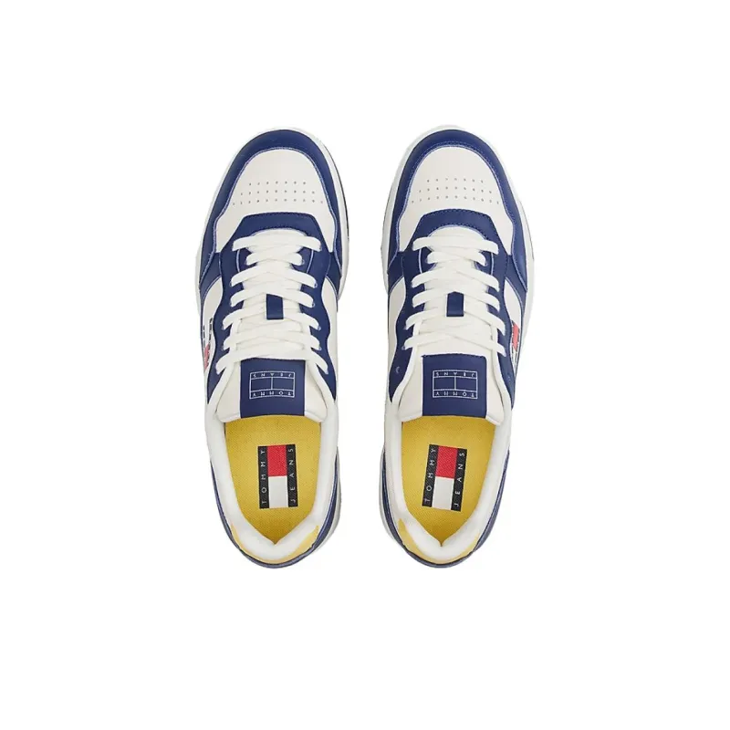 Tommy Hilfiger Trainers Low Top Skateboard Shoes Men's Blue-2