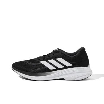 Adidas ETHER LITE Anti Slip Wear Resistant Low Top Running Shoes Men's Black White