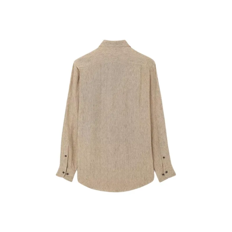 Loro Piana SS25 Shirt Men's Brown-1