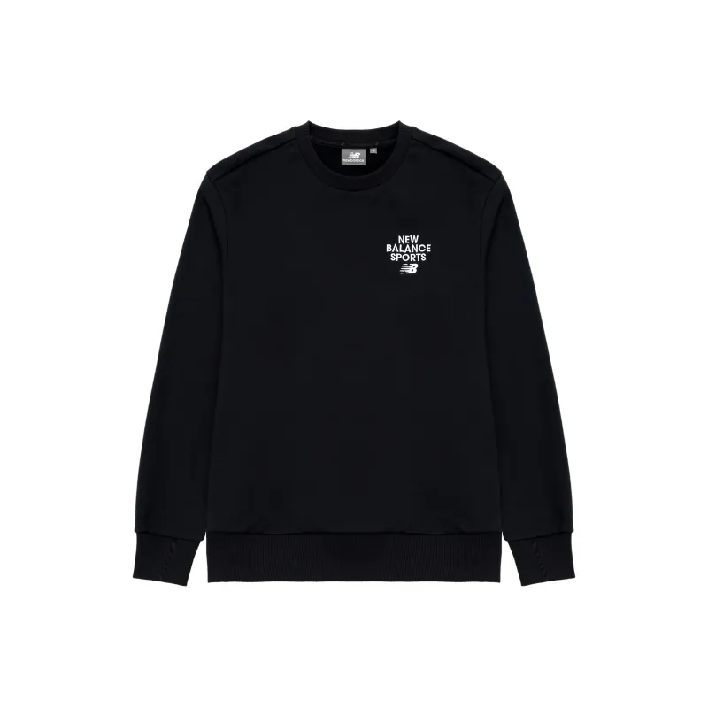 New Balance Sweatshirt Unisex Black-0