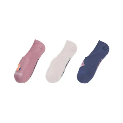 Converse 3 Pack Iridescent No Show Socks