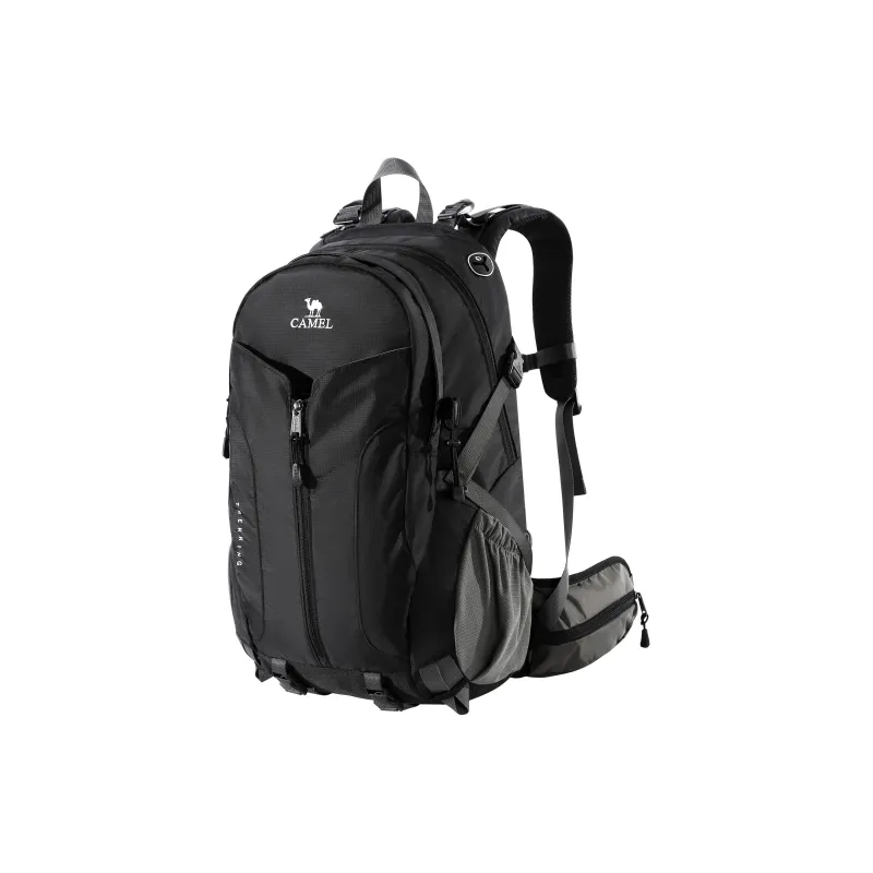 CAMEL Fabric Backpack Unisex Multicolor-12