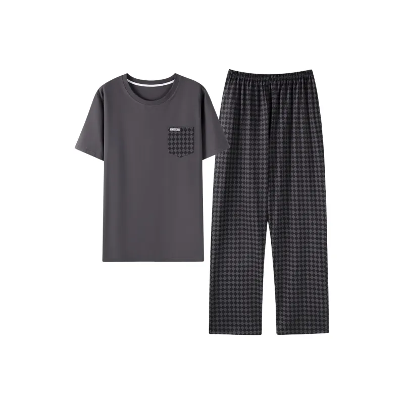 Gongdie Men Pajama Sets-6