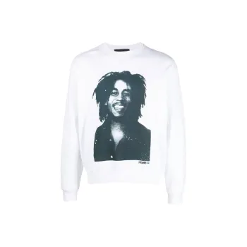 DSQUARED 2 Bob Marley Print Sweatshirt