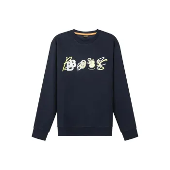 HUGO BOSS Pullover Sweatshirt Men's Dark Blue