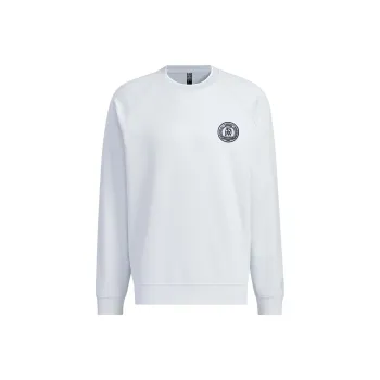 Adidas Verbiage Doubleknit Sweatshirt Sweatshirt Men's Light Blue