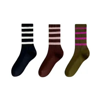 MADALLO Mid Calf Socks Women's 3 Pack