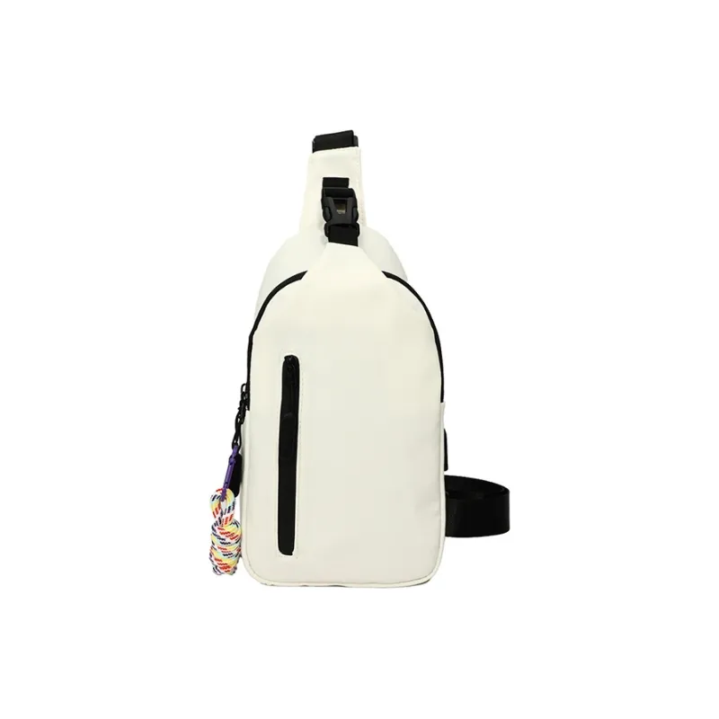 Deli Bear Nylon Fabric One Shoulder Sling Bag Unisex Multicolor-0