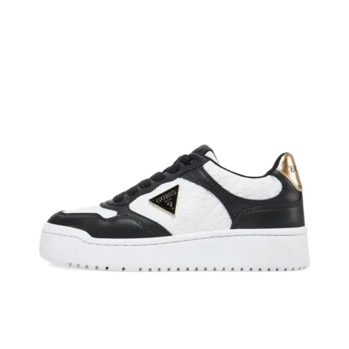 GUESS Donna Slip Resistant Low Top Skateboard Shoes Women's Black