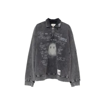 Maison Mihara Yasuhiro SS24 Sweatshirt Men's Black