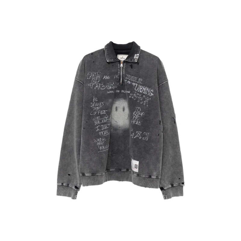Maison Mihara Yasuhiro SS24 Sweatshirt Men's Black-0