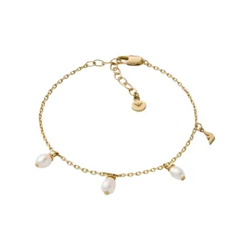 EMPORIO ARMANI Gold Tone Brass Bracelet