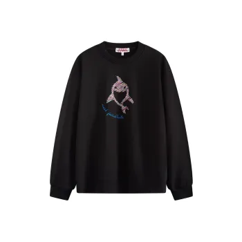 FAIRWHALE Sweatshirt Men's Pure Black