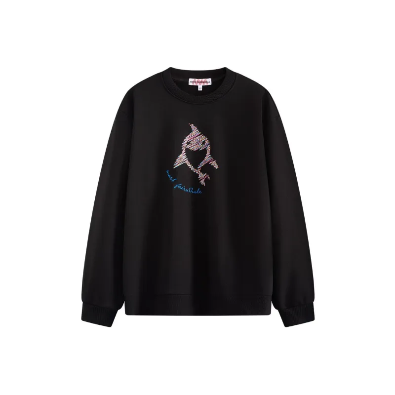 FAIRWHALE Sweatshirt Men's Pure Black-0