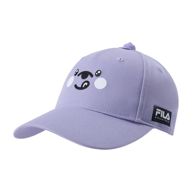 FILA KIDS Polyester Baseball Caps Kids' Butterfly Purple-1