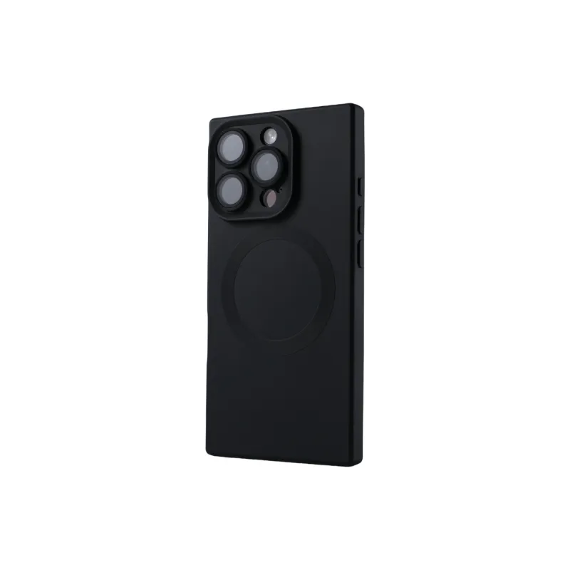 DEPA Silicone Material Right Angle Magnetic Phone Cases Compatible With Apple 12 16 Collection Minimalist-0