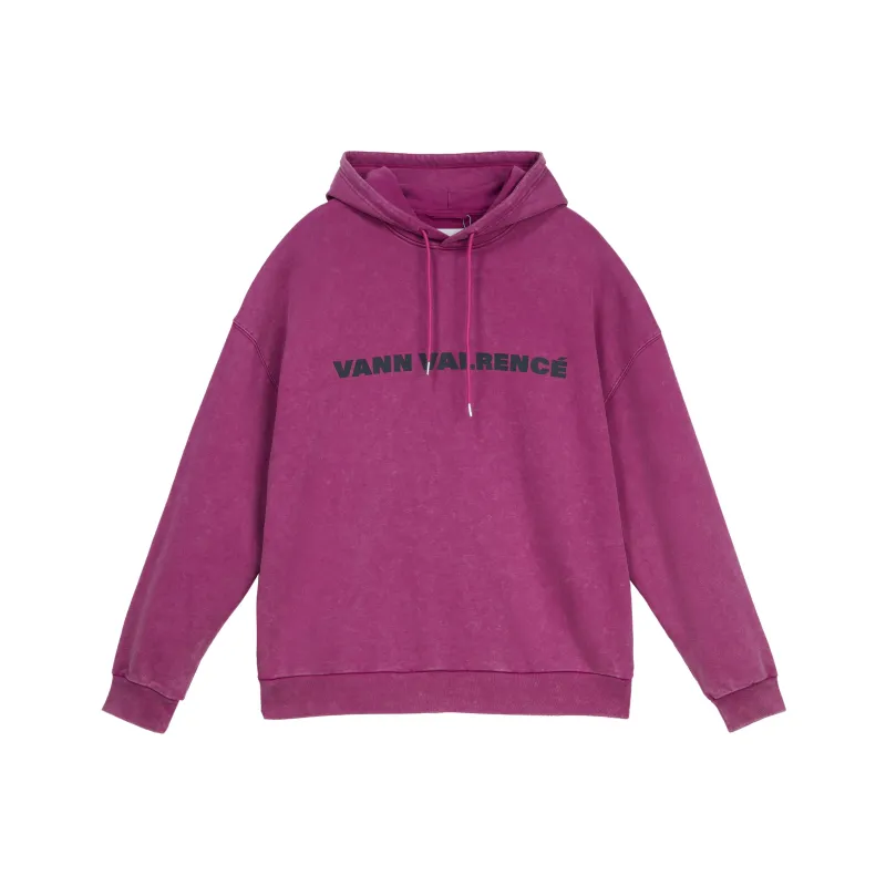 VANN VALRENCÉ Sweatshirts Unisex Berry Purple-0