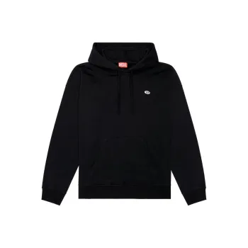 DIESEL Logo Embroidered Drawstring Hoodie