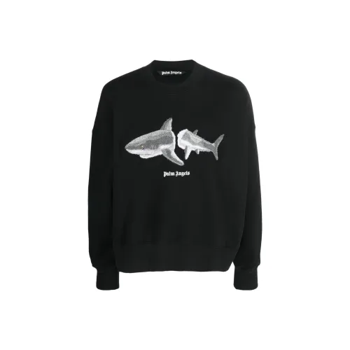 PALM ANGELS Shark Print Hoodie