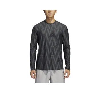 Adidas AEROREADY City Knit T-Shirt Men's Gray/Black