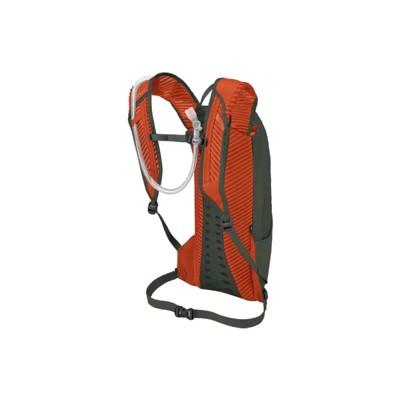 OSPREY Cycling Gear Backpack Unisex Nylon 20 X 10 X 3 Inch Orange Green-1