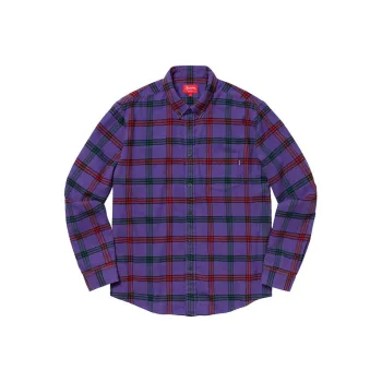 Supreme Tartan Flannel Shirt FW19