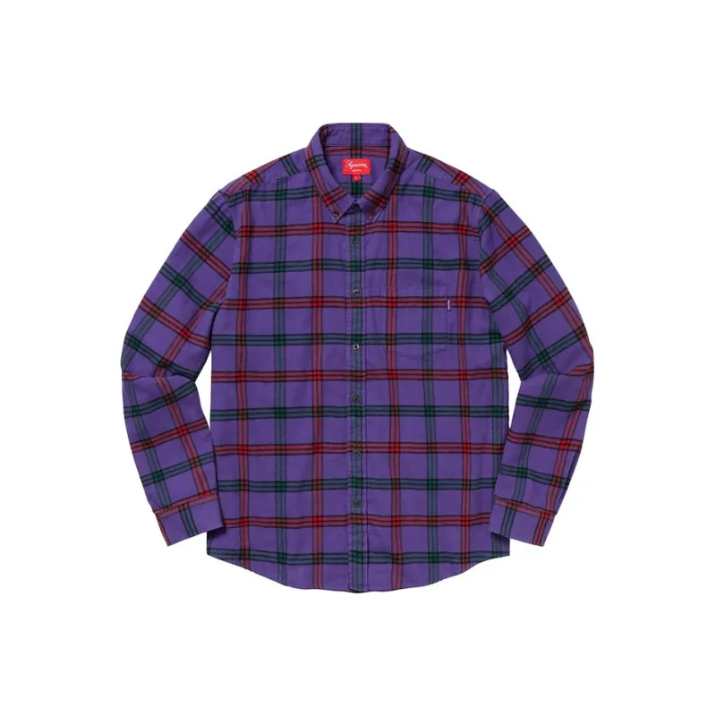 Supreme Tartan Flannel Shirt FW19-0
