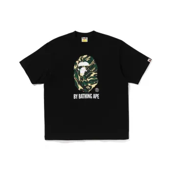 A BATHING APE Marbling Camo By Bathing Ape Relaxed Fit Tee