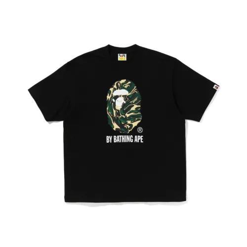 A BATHING APE Marbling Camo By Bathing Ape Relaxed Fit Tee