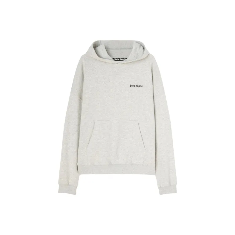 PALM ANGELS Embroidered Logo Hoodie-0